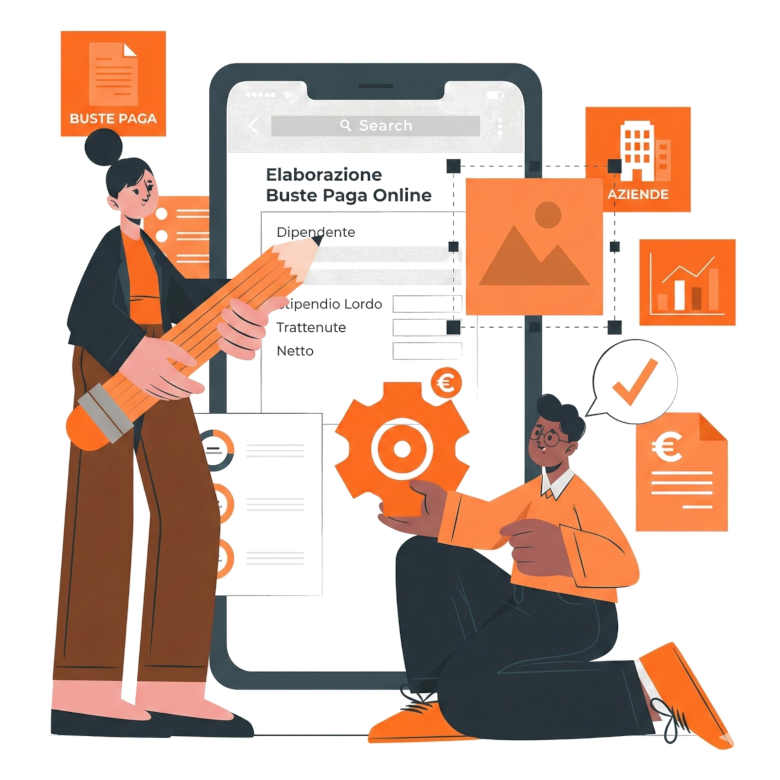 ragazzi con smartphone centrale